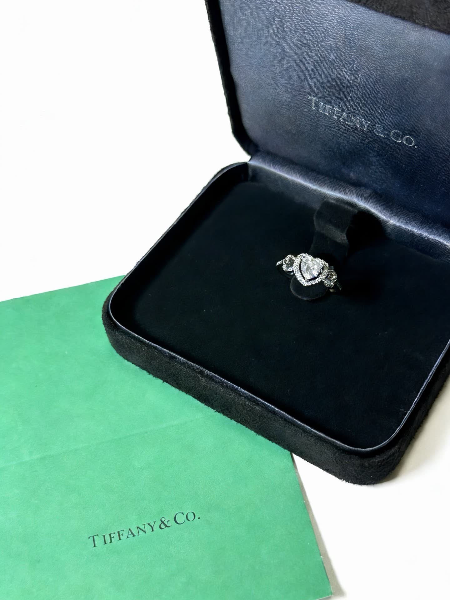Tiffany & Co. Heart-Shaped Diamond Ring